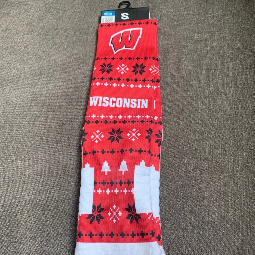 Wisconsin Badger Socks